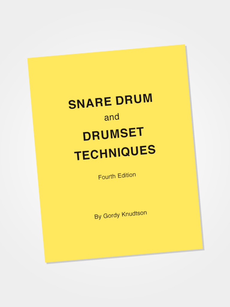 Drum instruction method books by Gordy Knudtson GK Music